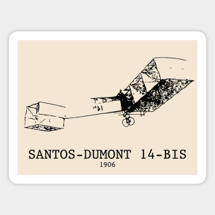 Santos-Dumont 14-bis 1906 Aircraft Magnet